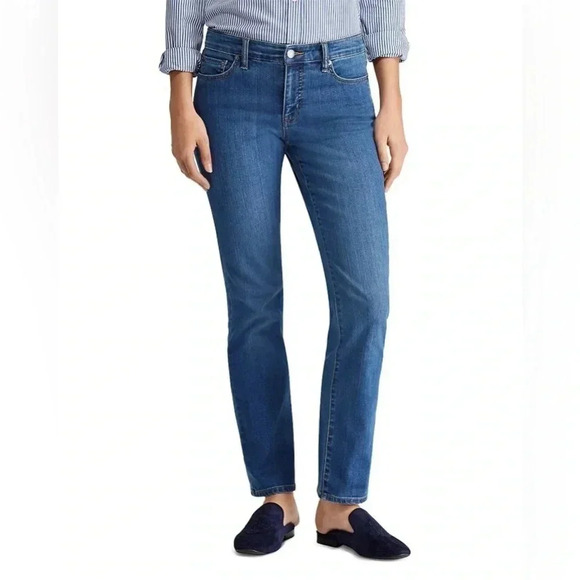 Lauren Ralph Lauren Modern Straight Curvy Jeans - Picture 1 of 8
